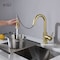 Kibi Circular Single Handle Pull Down Kitchen & Bar Sink Faucet KKF2011BG - alternate 10